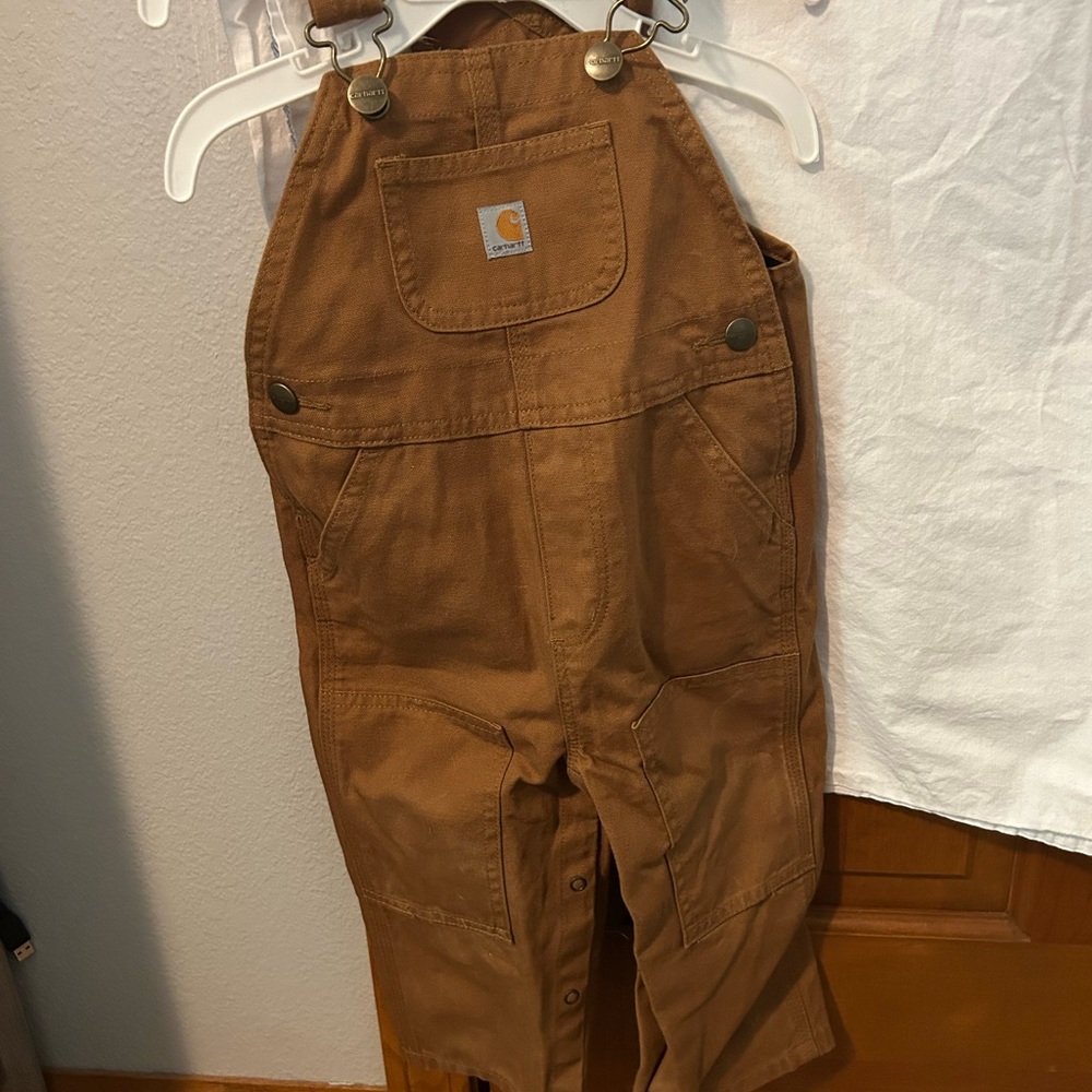 Carhartt Brown Baby Overalls